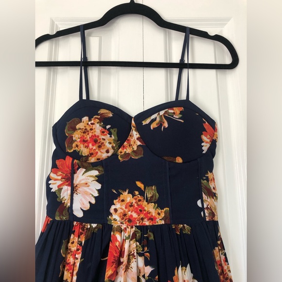 Band of gypsies navy floral dress - Picture 4 of 14